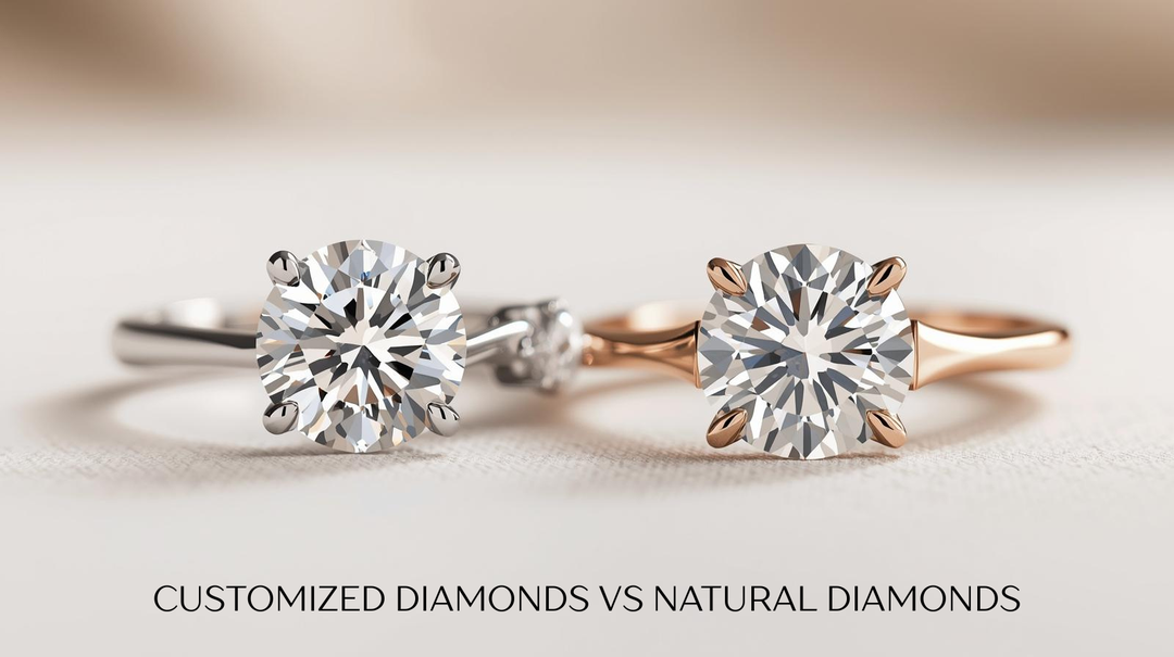 Customized Diamonds vs Natural Diamonds: What’s the Real Difference?