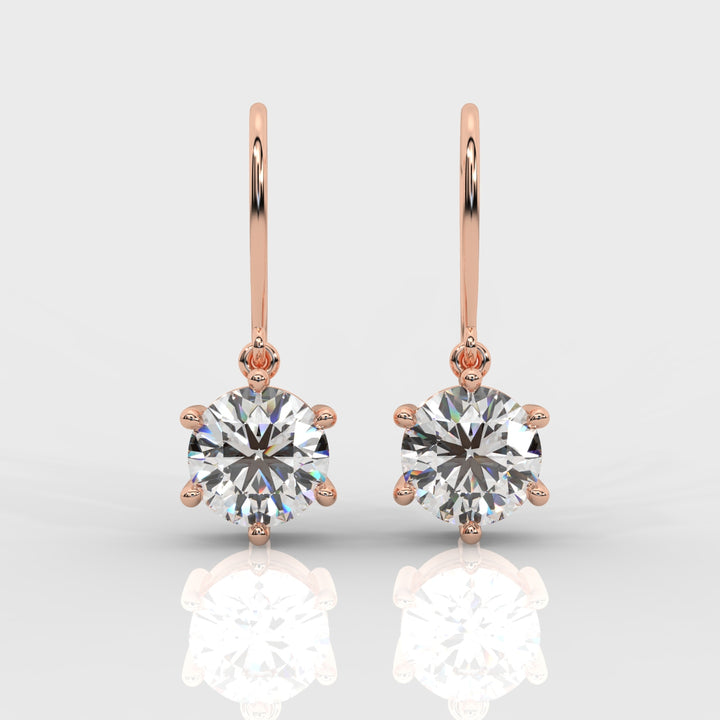 The Solitaire Dangler Earrings