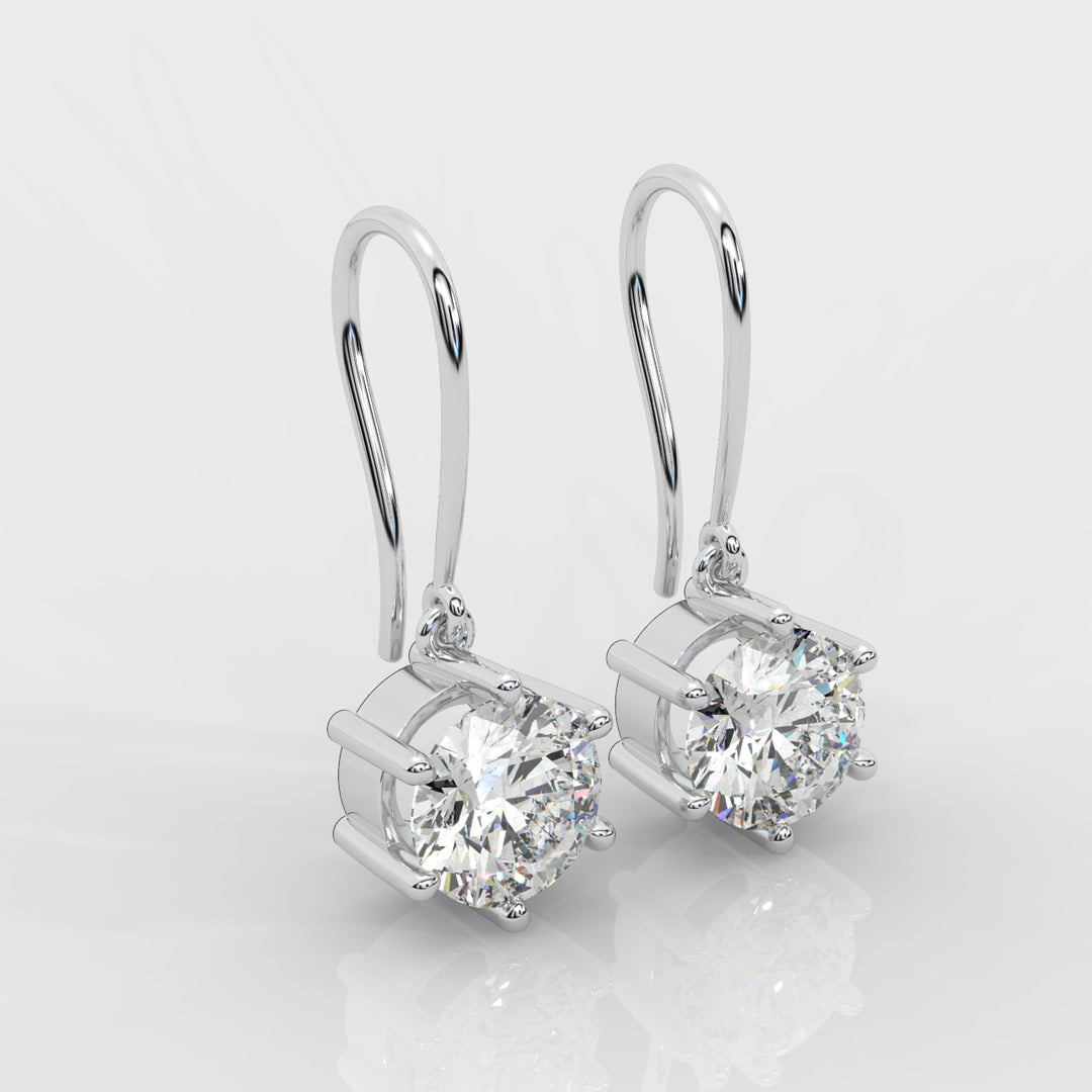 The Solitaire Dangler Earrings