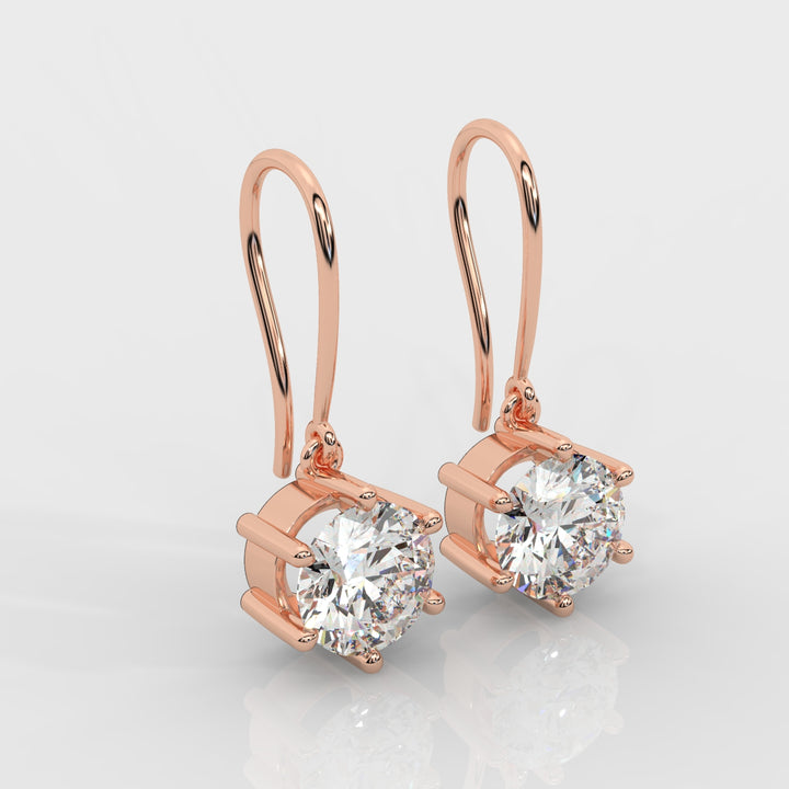 The Solitaire Dangler Earrings