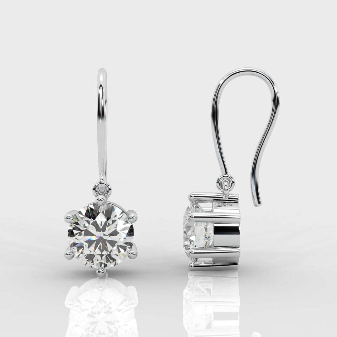 The Solitaire Dangler Earrings