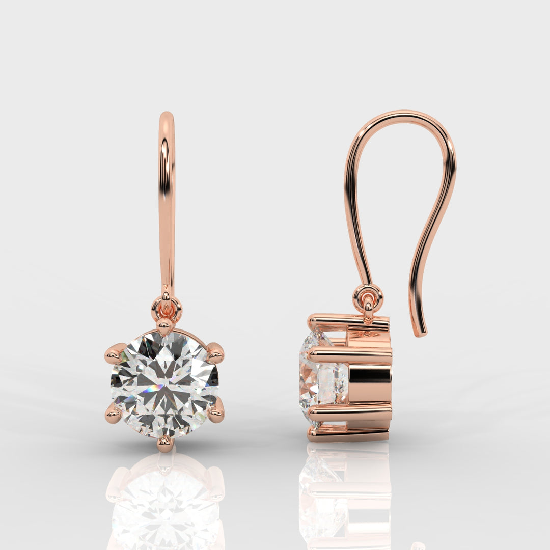 The Solitaire Dangler Earrings