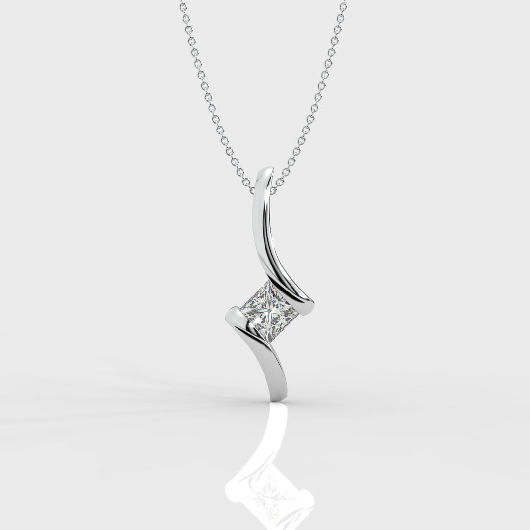 The Princess Solitaire Joy Pendant