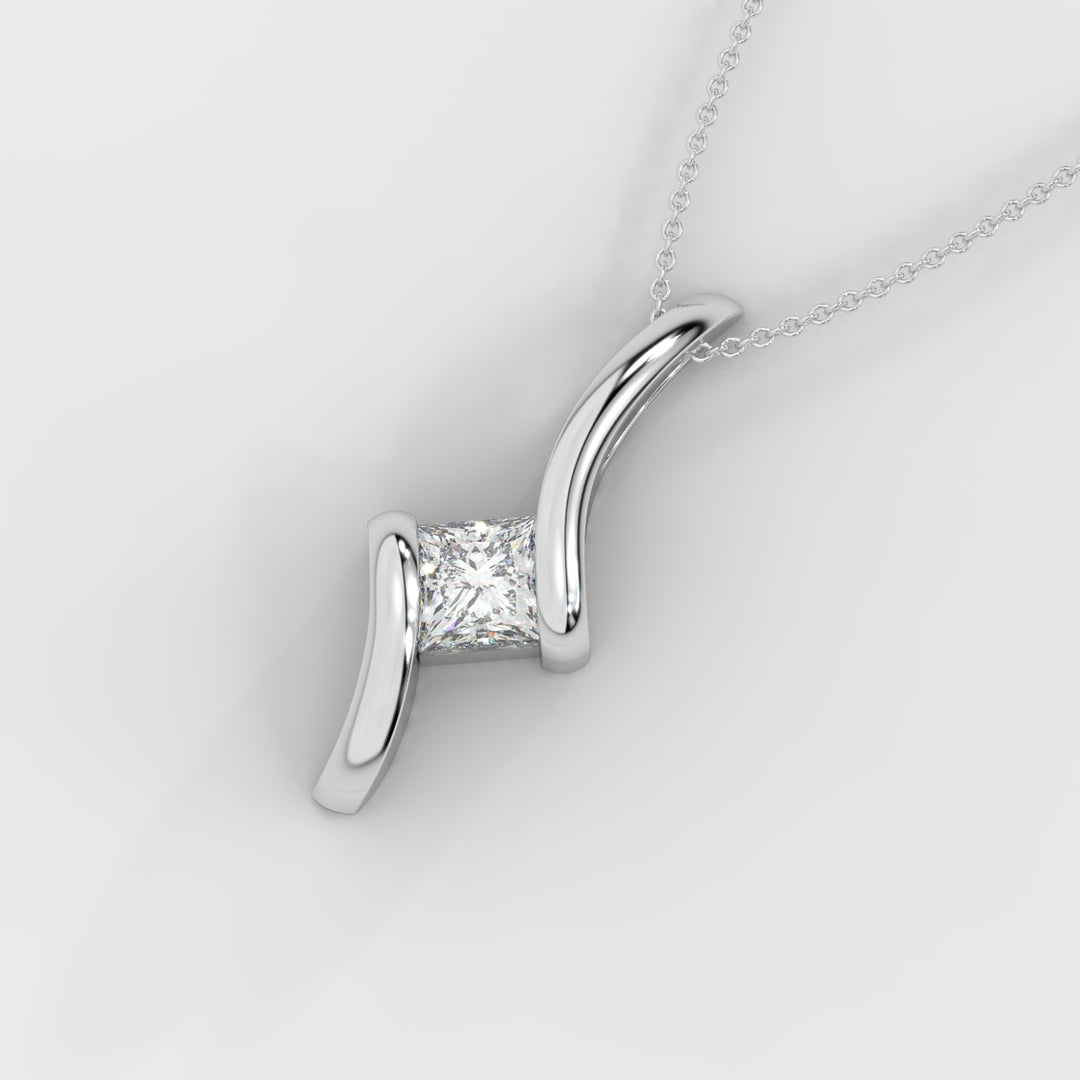 The Princess Solitaire Joy Pendant