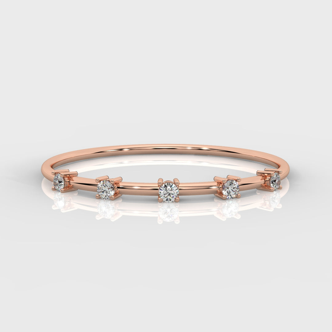 The Five Oceans Diamond Bangle