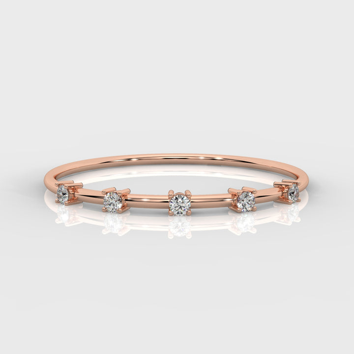 The Five Oceans Diamond Bangle