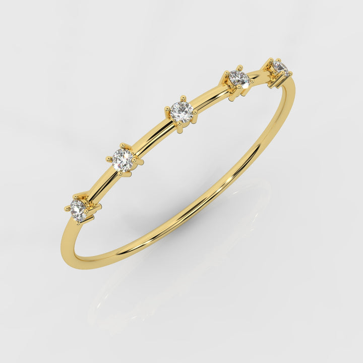 The Five Oceans Diamond Bangle