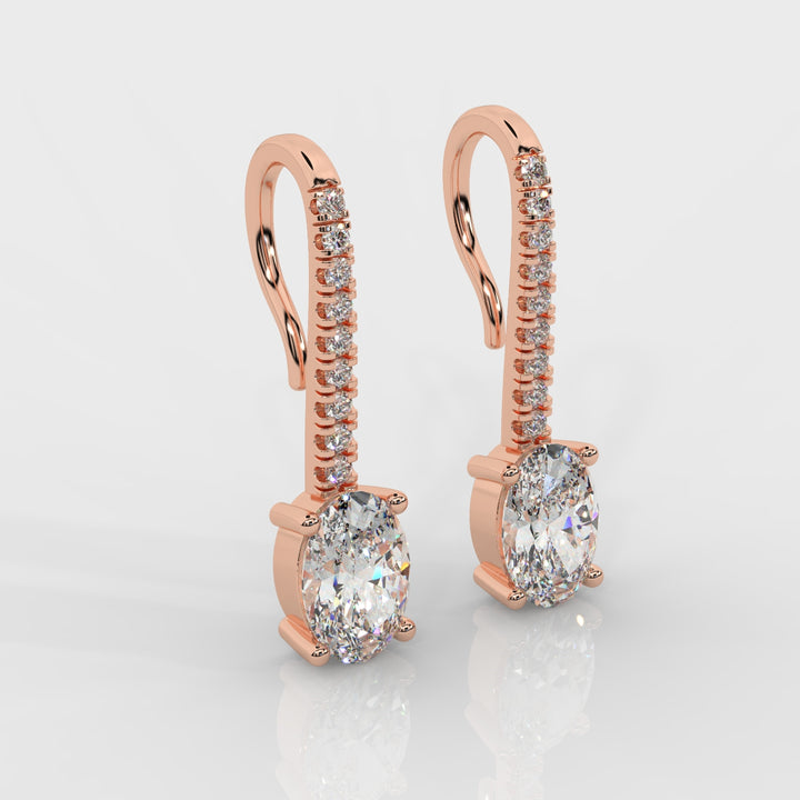 The Oval Dangler Earring